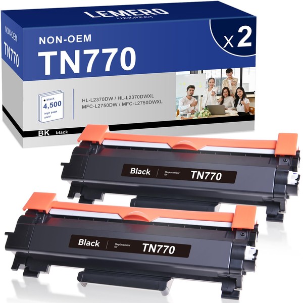 TN-770 TN770 Toner Compatible Replacement for Brother TN770 TN-770 TN