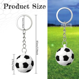 Qulkws Soccer Keychain Backpack Keychain Backpack Charms Cute Soccer Gifts Soccer Favors key chain