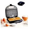 Total Supplier Maquina Wafflera 2 Espacios Cuadrados Para Desayunos Waffles