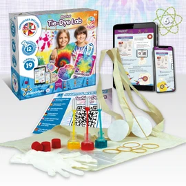 Science4you Fashion Design - Tie Dye Kit for Children with 12 Activities, Tie Dye & Fashion Craft Kits, STEM Toys and Tie Dye Toy, Educational Toy Gifts for Children 6 7 8 9+