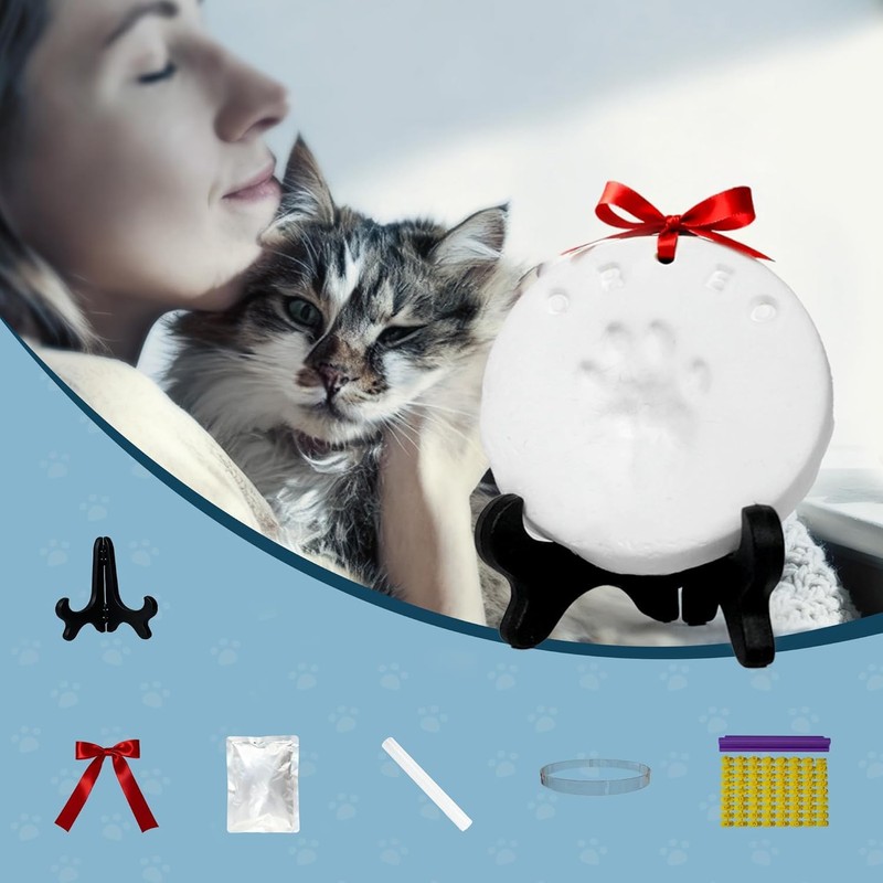 Sleeping cat Funeral urn, Kitty Pet Memorial Keepsake for Ashes