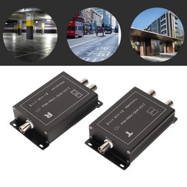 Video Multiplexer 2 Channel 400m Support AHD CVBS, Hot Swap Camera Video Multiplexer for Real Time , Long Distance and MultipleCompatibility