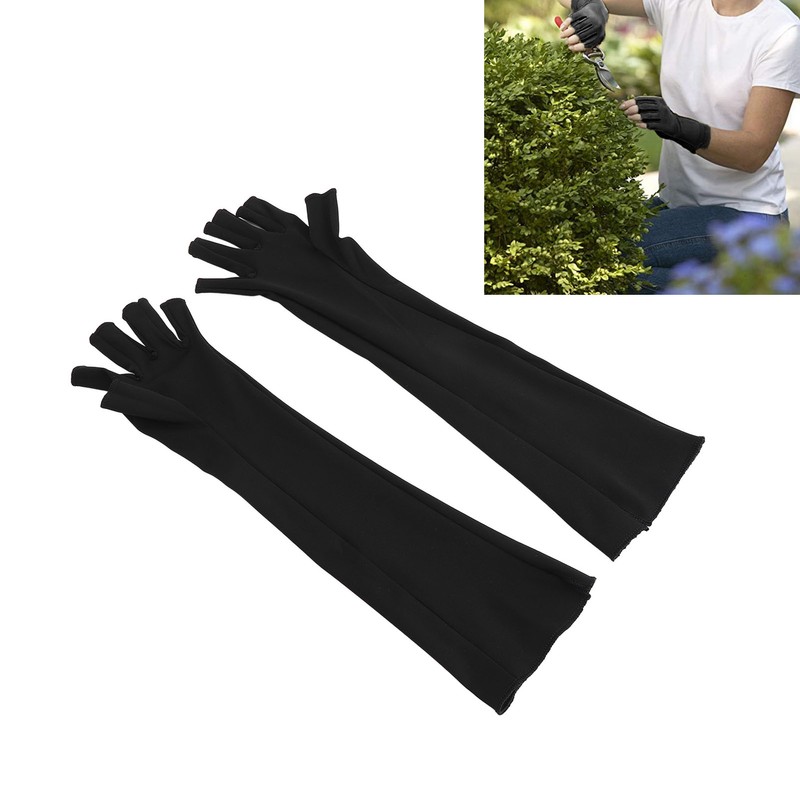 1 Pair Arthritis Compression Gloves Fingerless Compression Gloves for Women