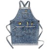 Jeanerlor - Denim Work Women's Apron with Convenient Pockets -