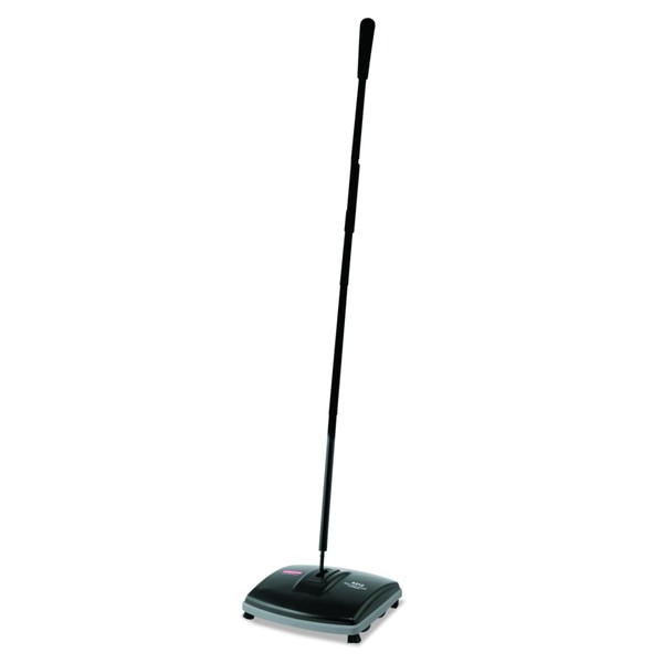 Rubbermaid Commercial Products FG421288BLA Galvinized Steel Carpet & Floor Cordless Sweeper, Push Broom