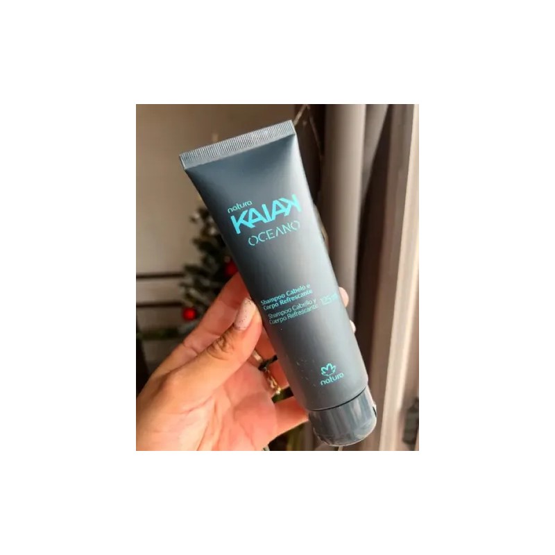 Shampoo Refrescante Cabello/cuerpo Kaiak Oceano Natura 125ml
