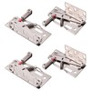 2 Pair 45 Degree Flip Down Tip-Out Tray Hinge Sink