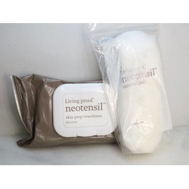 LIVING PROOF NEOTENSIL SKIN PREP TOWELETTES 60 COUNT + REMOVER PADS 120 COUNT