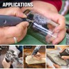 1/8\" Shank Tungsten Carbide Die Grinder Bits 20Pcs Double Cut