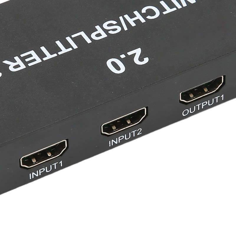 2x2 HD Multimedia Interface Splitter 4K 60Hz 2 In 2
