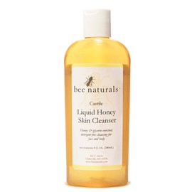 Bee Naturals, Queen Bee Liquid Honey Skin Cleanser, for Normal, Combination and Oily Skin 8 Oz