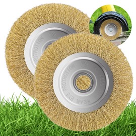 Forever Speed Pack of 2 Joint Brush Compatible with Other Wire Brushes, 110 x 16 mm Weedbrush Accessories, Replacement Brush