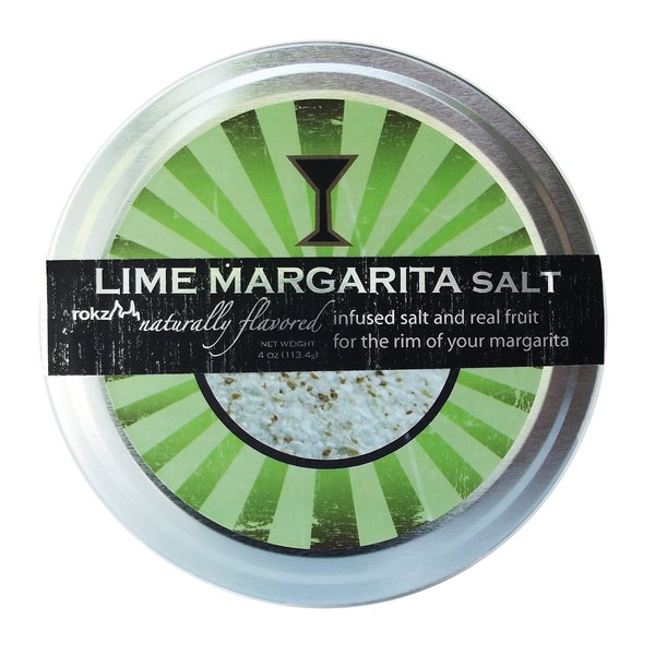 rokz Lime Margarita Salt Rimmerz, 4 ounce