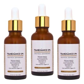 Ácido Tranexamico 5% Para Ojeras, Melasma Y Manchas (3 Pack)