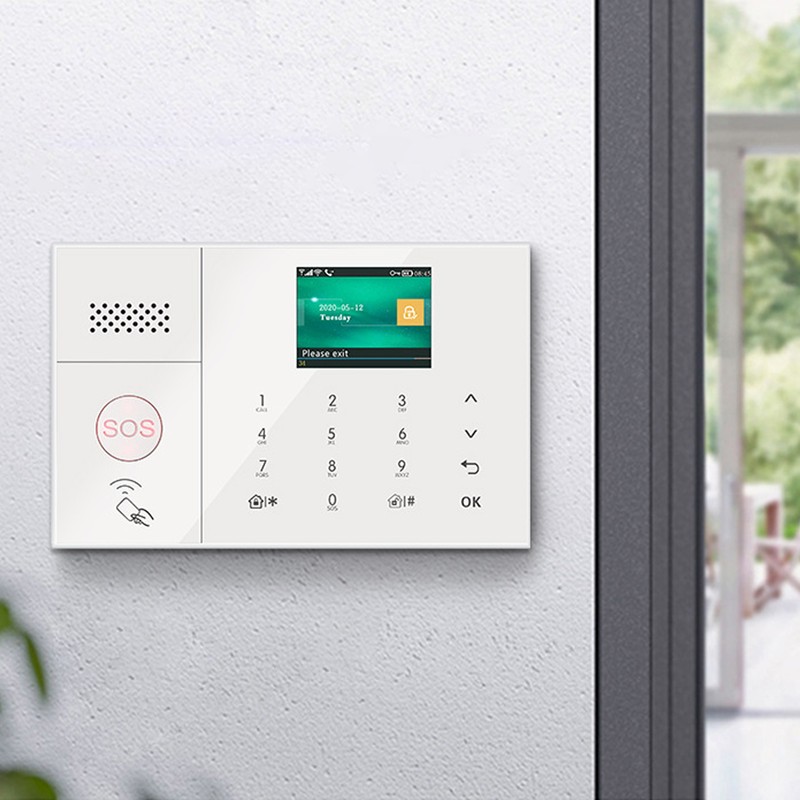 WiFi Home Alarm System Dual Way Voice GSM Smart Security