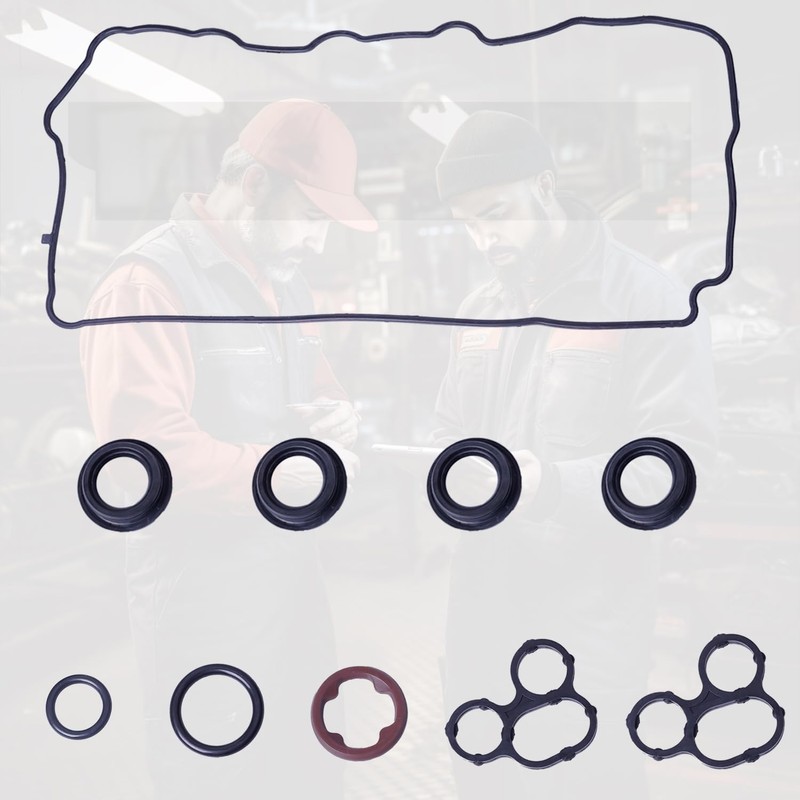 Satiooog VS50825R Valve Cover Gasket Set, Toyota/Lexus 2.5L 2.7L