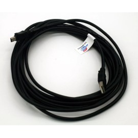 For Dell, Canon USB 2.0 MINI-B 5-Wire 15FT Premium Cable 5M Tether MiniB FREE SHIP USA
