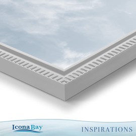 Icona Bay 8x10 Picture Frames (Gray, 12 Pack), Beautifully Detailed Molding, Contemporary Picture Frame Set, Wall Mount or Table Top, Inspirations Collection