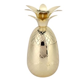 Stainless Steel Pineapple Cocktail Mixer Drinking Shaker Bar Accessories Pineapple Shape Cocktail Cup