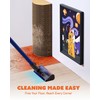 Decorative Wall Art Cat Scratcher for Vertical Scratching, 14"x20" Framed