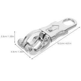 SOLUSTRE 2 Haken für Geschirr, Karabiner, Schnellspanner, Pferdezubehör, Seil-Clips, Seil-Clip