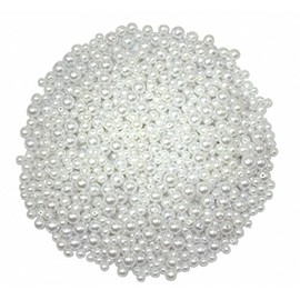 Playbox PBX2471067 2471067 Plastic Beads Round White, Multi Color