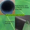 Uang Ku Bathroom Mat Leaf Shaped Water Absorbing Non-Slip Washable