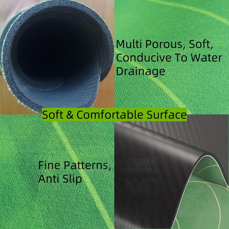 Uang Ku Bathroom Mat Leaf Shaped Water Absorbing Non-Slip Washable
