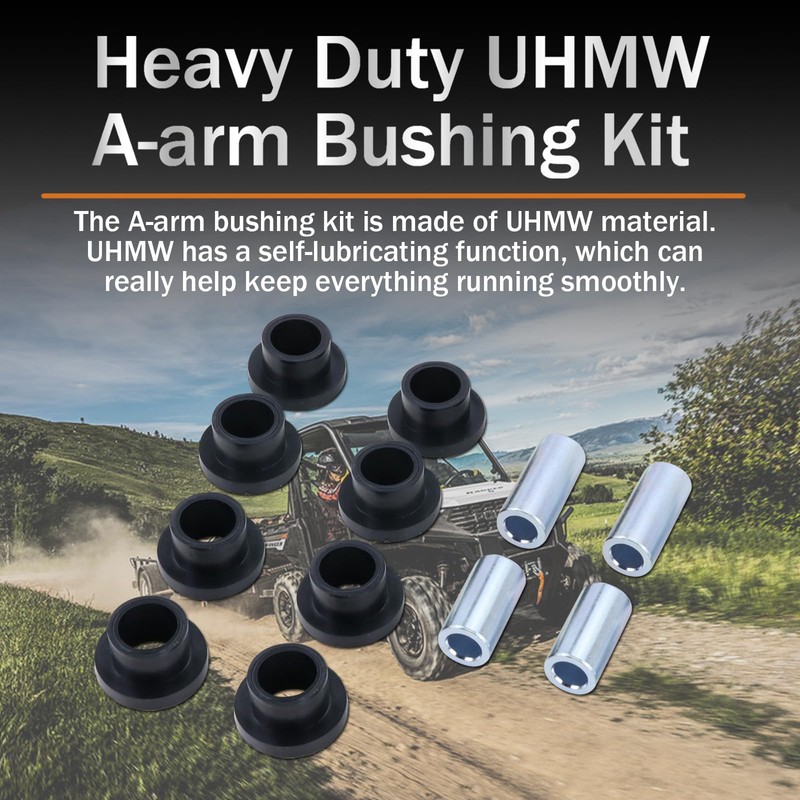 Front A-Arm Control Arms Bushing Kit Replacement for Polaris ATV/UTV