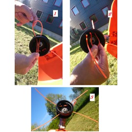 Fast Pro Head 50 Speed Nylon Brush Cutter