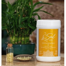 Soul Wipe Hand Sanitizing Wipe/Meditative Tool for the 3rd Energy Center Solar Plexus