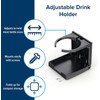 Folding and Adjustable Drink Holder,Adjustable Folding Drink Holder with Screws,Universal