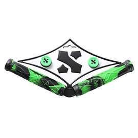 Sacrifice Spy Scooter Grips With Bar Ends - Ideal Grips for Bikes and Scooters