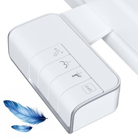 Hibbent Bidet Attachment for Toilet, Non-Electric Dual Nozzle for Frontal & Rear Wash, Adjustable Water Pressure Control, Fresh Water Bidet Toilet Seat, Self Cleaning Water Sprayer, White Portable Dual Adjustable Dual - Color: Upgraded Bidet for Cold Wat