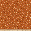 Studio E Spooky Night Damask Candy Corn Orange, Fabric by