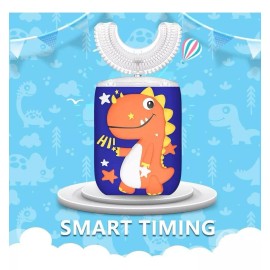 KRX Cepillo De Dientes Eléctrico Para Niños En Forma De U, Cepil