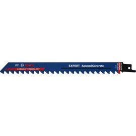 Bosch Professional 10 x Expert ‘Aerated Concrete’ S 1141 HM Reciprocating Saw Blade (for Aerated Concrete, Length 225 mm, Reciprocating Saw Accessories)