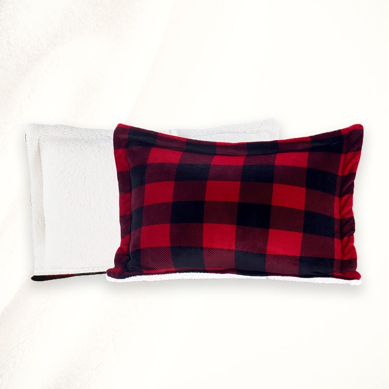 Elegant Comfort 3-Piece Buffalo Lodge-Plaid Comforter Set, Luxurious, Heavyweight, All