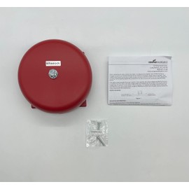 MB-G6-24-R Wheelock 6" Motor Bell - Red