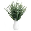 40 Pcs Decorative Artificial Eucalyptus Stems 43cm