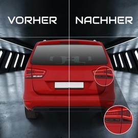 C038 Rear Lights Film Set Sticker Tint Film Tailored Tailored (Dark Grey)