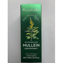 Mullein Drops, Mullein Leaf Extract Drops Respiratory Support,Mullein Drops for Lung Cleanse,Mullein Herbal Supplements Drops for Fast Absorption
