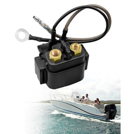 853809001 Boat Motor Starter Solenoid Relay Assy Fit for Mercury Tohatsu Nissan Mariner Outboard Engine 8HP 15HP 25HP 30HP 40HP Replace 881352T 8M0098898