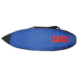 FCS Classic Fun Board Surfboard Bag Steel Blue/White 7'6"