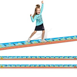 Nuanchu 2 Pcs Kids Number Line Floor Mats 0-30 31-60 Number Mats 22 ft x 12 Inch Educational Mats with Number Line Back to School for Kids Home School Classroom Math Learning(Path Floor)