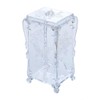 Acrylic Cotton Pads Holder Dispenser Butterfly Pattern Makeup Cotton Pads