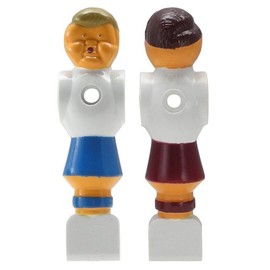 Billiard Evolution 22 Old Style Red and Blue Foosball Men