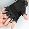 MOONEYES HALF FINGER GLOVE OMG-034 (L, Black)