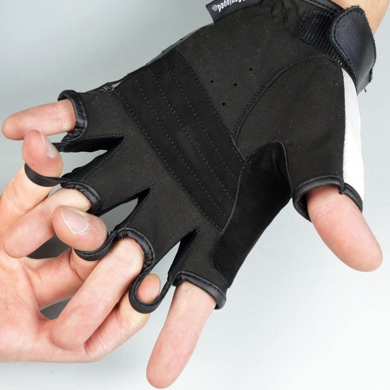 MOONEYES HALF FINGER GLOVE OMG-034 (L, Black)