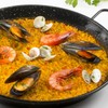 Carmencita. Seafood Paella. Dehydrated Broth with Saffron. Hotel size. 750g